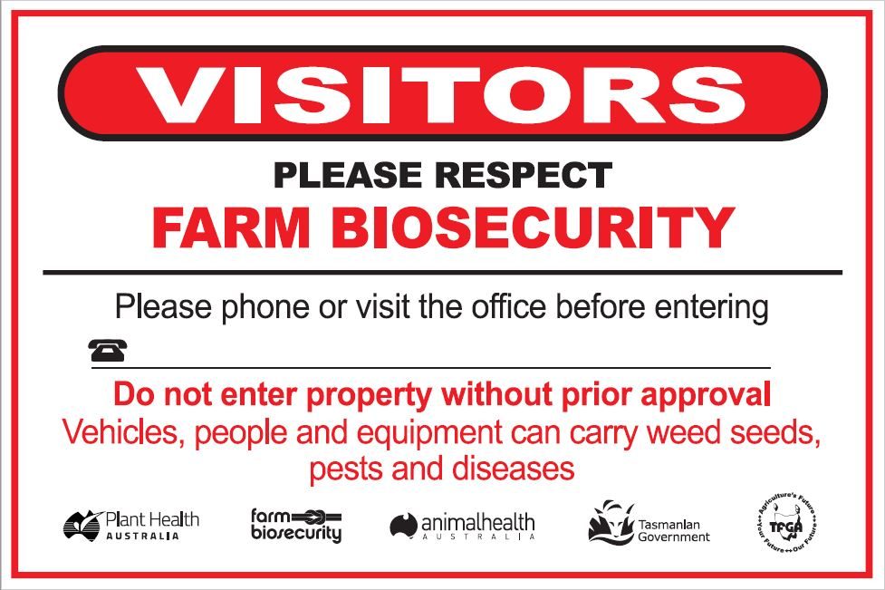 Biosecurity SIGN